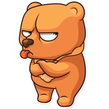 Honey Bear WhatsApp Sticker #14