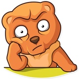 Honey Bear WhatsApp Sticker #15