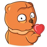Honey Bear WhatsApp Sticker #2