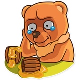 Honey Bear WhatsApp Sticker #20