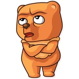 Honey Bear WhatsApp Sticker #9