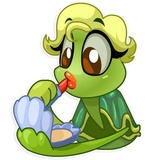 Judy Turtle WhatsApp Sticker #11