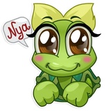 Judy Turtle WhatsApp Sticker #21
