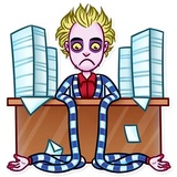 Beetlejuice WhatsApp Sticker #16