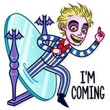 Beetlejuice WhatsApp Sticker #7