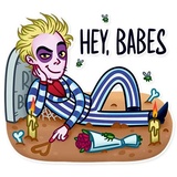Beetlejuice WhatsApp Sticker #9
