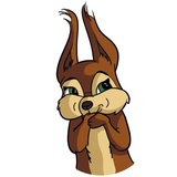 Bella the Squirrel WhatsApp Sticker pack