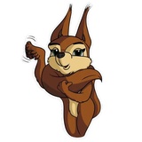 Bella the Squirrel WhatsApp Sticker #10