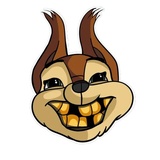 Bella the Squirrel WhatsApp Sticker #2