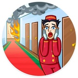 Bellboy WhatsApp Sticker #17