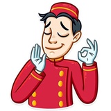 Bellboy WhatsApp Sticker #18