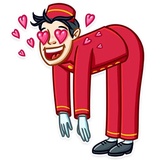 Bellboy WhatsApp Sticker #22