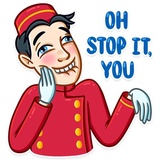 Bellboy WhatsApp Sticker #23