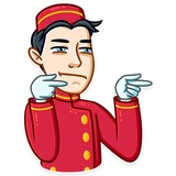 Bellboy WhatsApp Sticker #28