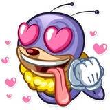 Ben The Bee WhatsApp Sticker #12