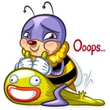 Ben The Bee WhatsApp Sticker #16