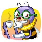 Ben The Bee WhatsApp Sticker #17