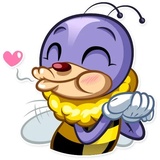 Ben The Bee WhatsApp Sticker #2