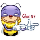 Ben The Bee WhatsApp Sticker #27