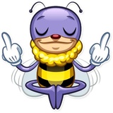 Ben The Bee WhatsApp Sticker #30