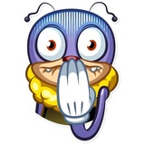 Ben The Bee WhatsApp Sticker #4