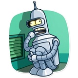 Bender WhatsApp Sticker #10