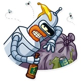 Bender WhatsApp Sticker #19