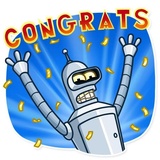 Bender WhatsApp Sticker #21