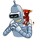 Bender WhatsApp Sticker #25