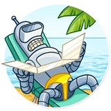 Bender WhatsApp Sticker #26