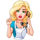Betsy WhatsApp Sticker #21