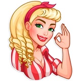 Betsy WhatsApp Sticker #23