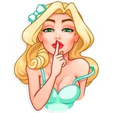Betsy WhatsApp Sticker #28