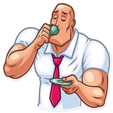 Bodybuilder WhatsApp Sticker #16