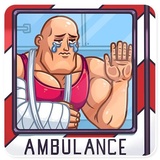 Bodybuilder WhatsApp Sticker #25