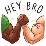 Bodybuilder WhatsApp Sticker #5