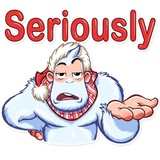 Bigfoot Eddie WhatsApp Sticker #28