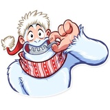 Bigfoot Eddie WhatsApp Sticker #9