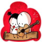 Bigli Migli Love WhatsApp Sticker #26