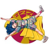 Billie Eilish WhatsApp Sticker #11