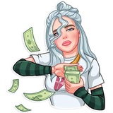 Billie Eilish WhatsApp Sticker #21