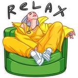 Billie Eilish WhatsApp Sticker #25