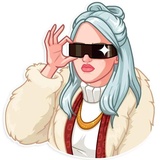Billie Eilish WhatsApp Sticker #8