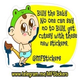 Billy The Baby WhatsApp Sticker #25