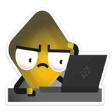 Binance WhatsApp Sticker #26