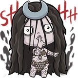 BlackCross Suicide Squard WhatsApp Sticker #10