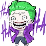 BlackCross Suicide Squard WhatsApp Sticker #13