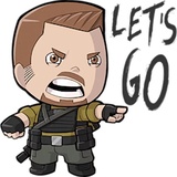 BlackCross Suicide Squard WhatsApp Sticker #22