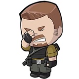 BlackCross Suicide Squard WhatsApp Sticker #7