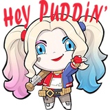 BlackCross Suicide Squard WhatsApp Sticker #8